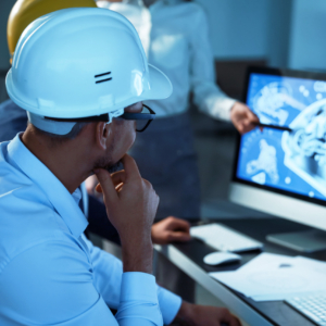 Engineers,Working,In,Office,At,Night